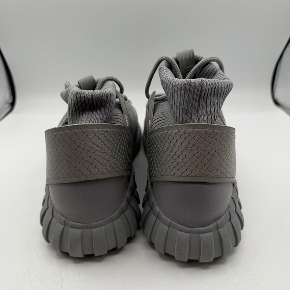 Adidas Tubular Doom Shoes Mens 10 Grey/Metallic Silver Originals Sneakers S74791 main image 5